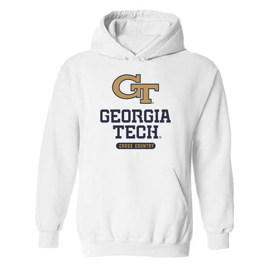 Georgia Tech - NCAA Women's Cross Country : Sarah Copeland - Classic Shersey Hooded Sweatshirt-0