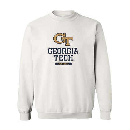 Georgia Tech - NCAA Football : Dalen Penson - Classic Shersey Crewneck Sweatshirt-0