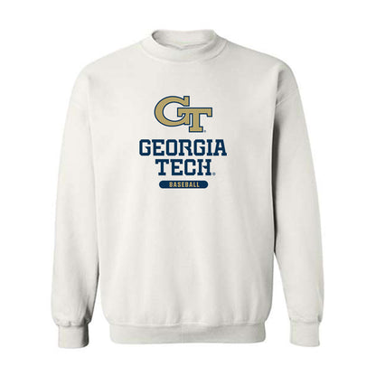 Georgia Tech - NCAA Baseball : Parker Brosius - Classic Shersey Crewneck Sweatshirt-0