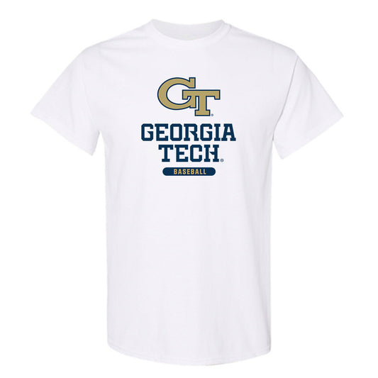 Georgia Tech - NCAA Baseball : Dylan Loy - Classic Shersey T-Shirt-0