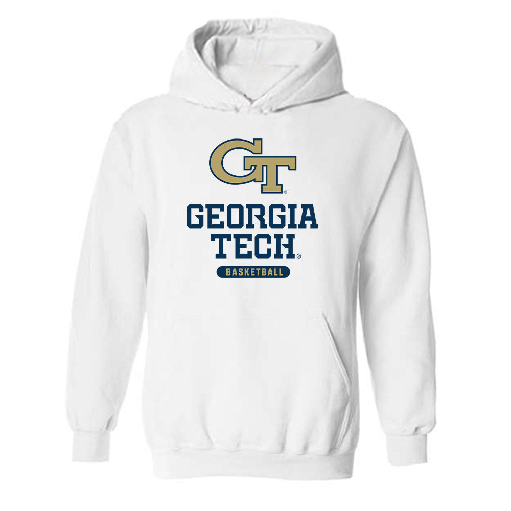 Georgia Tech - NCAA Women's Basketball : Talayah Walker - Classic Shersey Hooded Sweatshirt-0