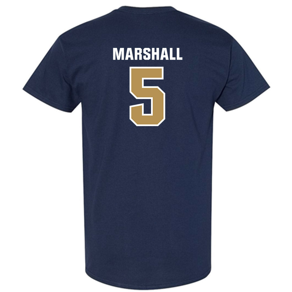 Georgia Tech - NCAA Men's Basketball : Peyton Marshall - Classic Shersey T-Shirt-1