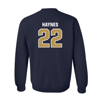 Georgia Tech - NCAA Football : Justice Haynes - Classic Shersey Crewneck Sweatshirt-1