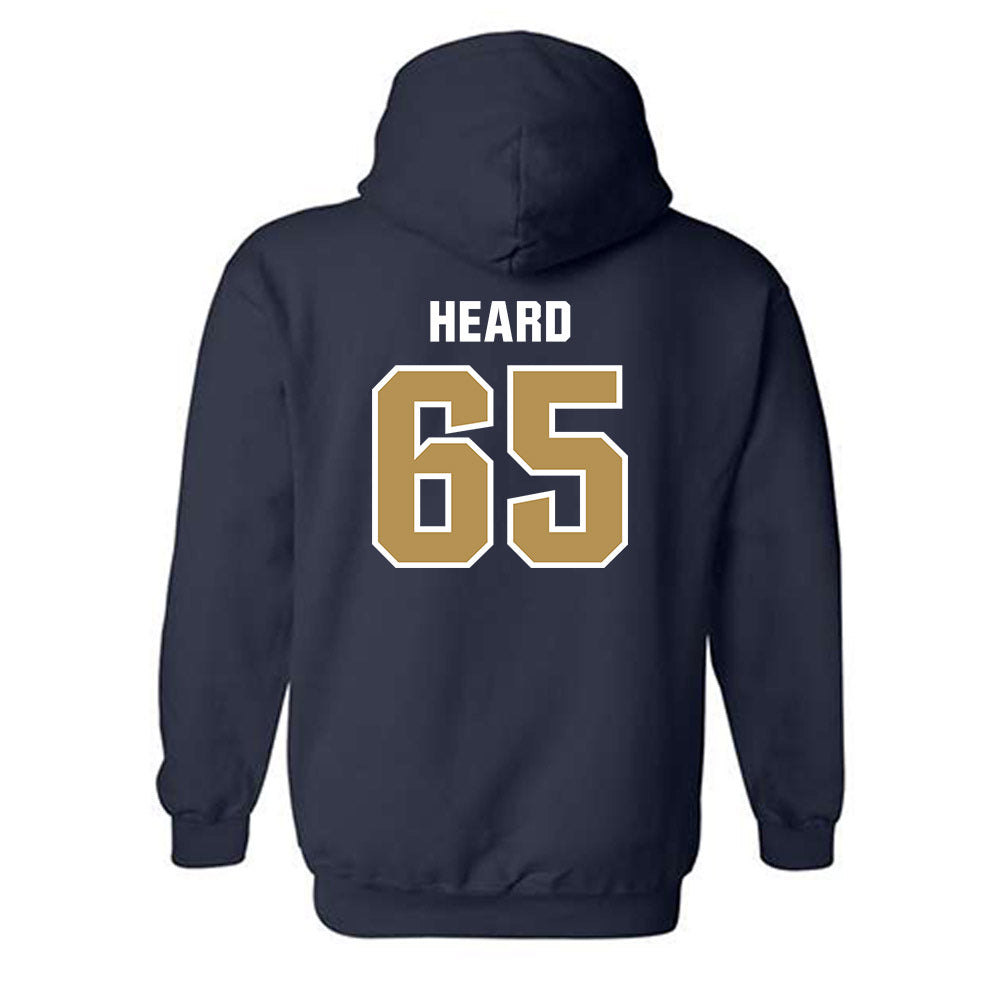 Georgia Tech - NCAA Football : Courtney Heard - Classic Shersey Hooded Sweatshirt-1
