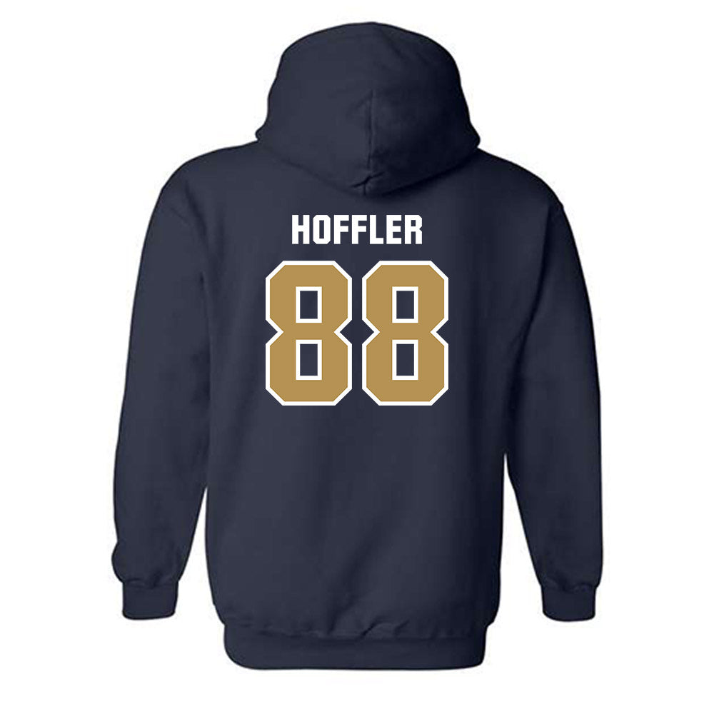 Georgia Tech - NCAA Football : A.J. Hoffler - Classic Shersey Hooded Sweatshirt-1