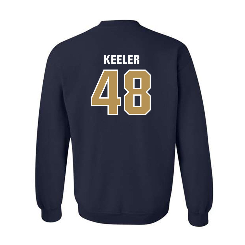 Georgia Tech - NCAA Football : Cal Keeler - Classic Shersey Crewneck Sweatshirt-1