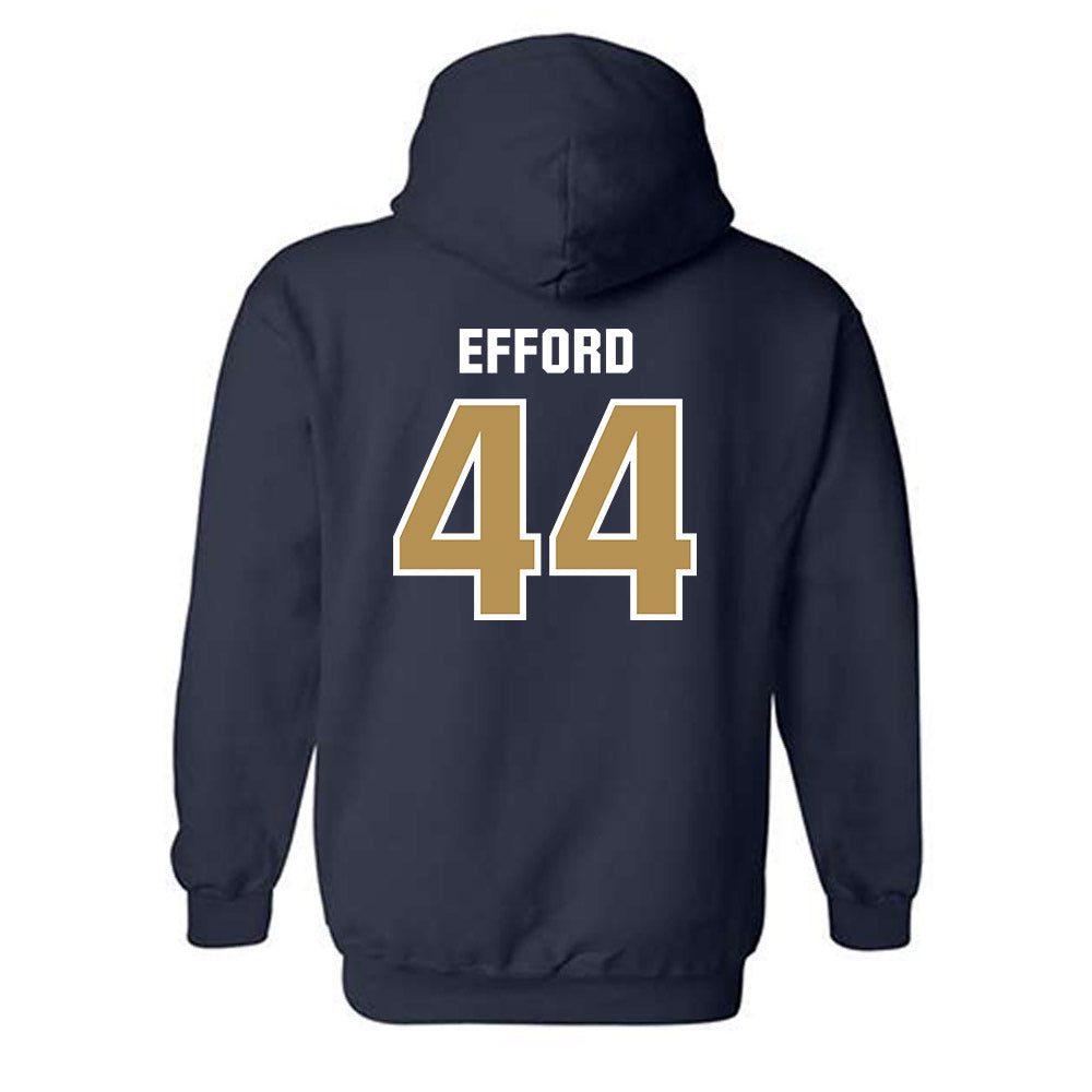 Georgia Tech - NCAA Football : Kyle Efford - Classic Shersey Hooded Sweatshirt-1