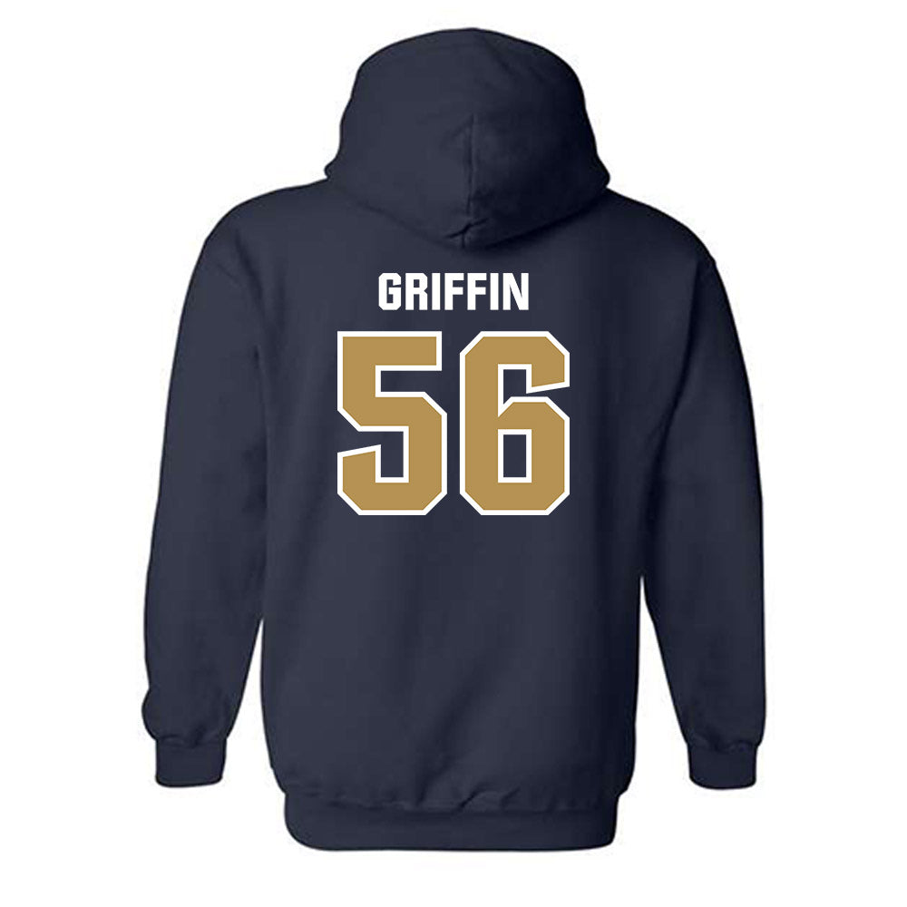 Georgia Tech - NCAA Football : Tim Griffin - Classic Shersey Hooded Sweatshirt-1