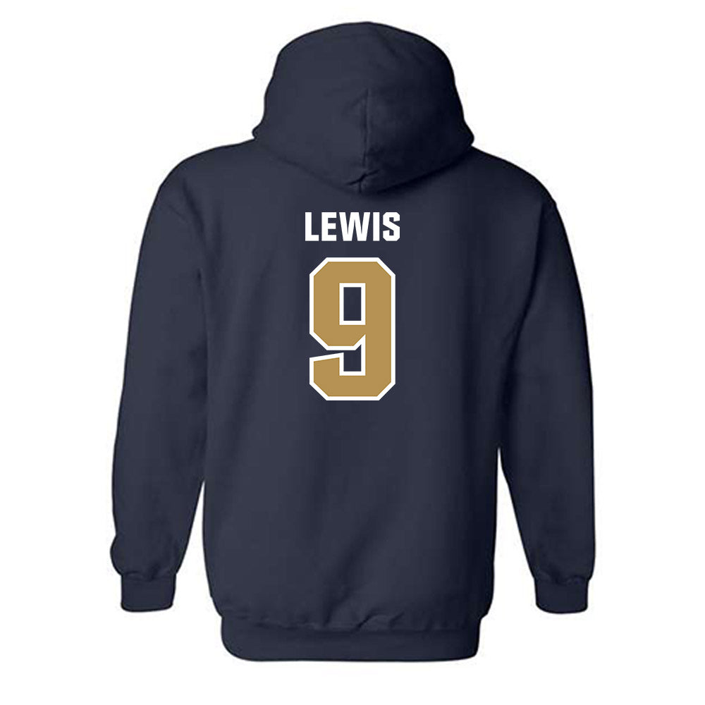 Georgia Tech - NCAA Baseball : Coleman Lewis - Classic Shersey Hooded Sweatshirt-1