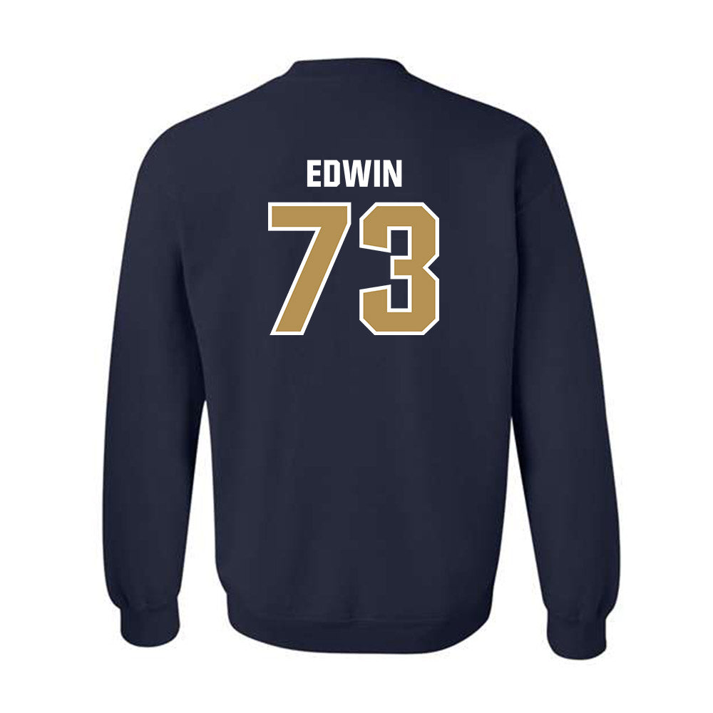 Georgia Tech - NCAA Football : Favour Edwin - Classic Shersey Crewneck Sweatshirt-1