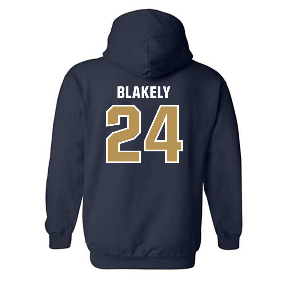 Georgia Tech - NCAA Baseball : Jackson Blakely - Classic Shersey Hooded Sweatshirt-1