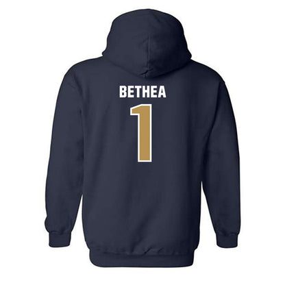 Georgia Tech - NCAA Women's Volleyball : Riley Bethea - Classic Shersey Hooded Sweatshirt-1