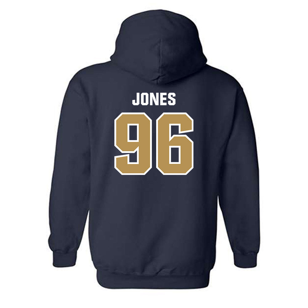 Georgia Tech - NCAA Football : Shymeik Jones - Classic Shersey Hooded Sweatshirt-1