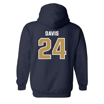 Georgia Tech - NCAA Football : Trenton Davis - Classic Shersey Hooded Sweatshirt-1