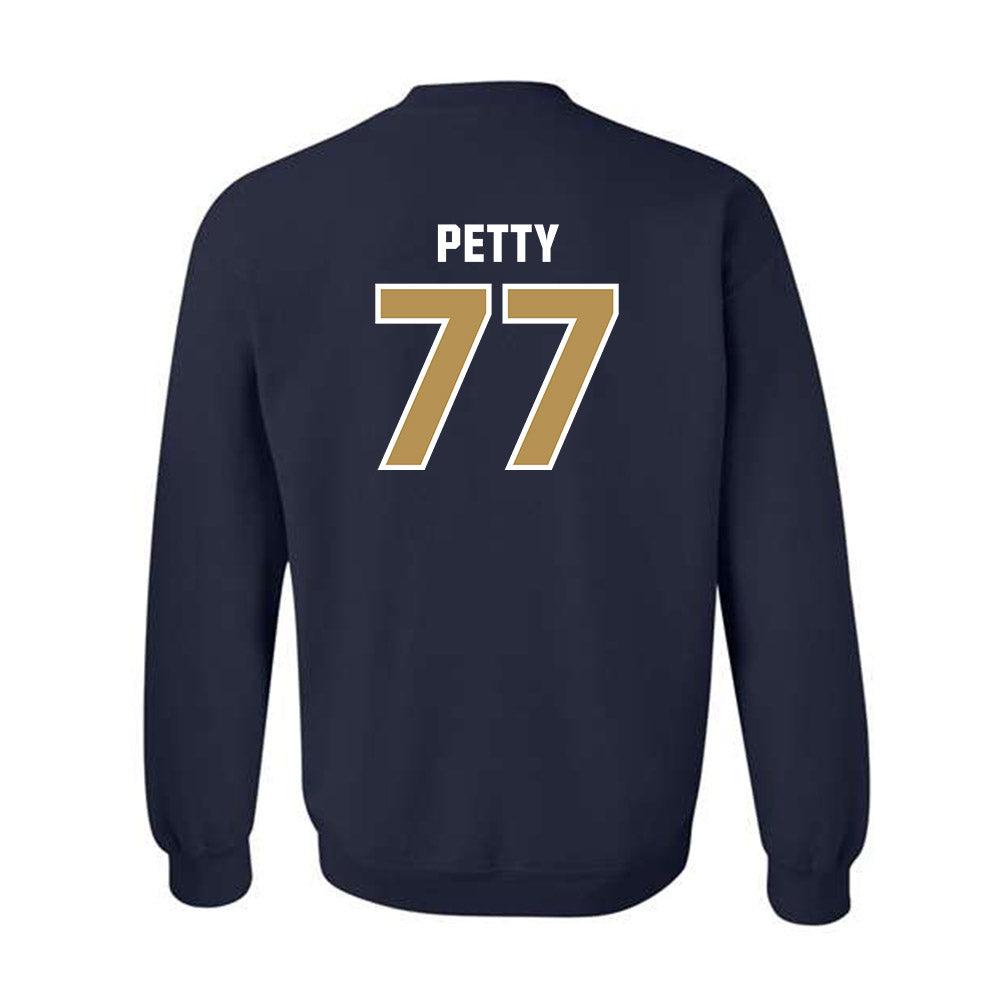 Georgia Tech - NCAA Football : Josh Petty - Classic Shersey Crewneck Sweatshirt-1