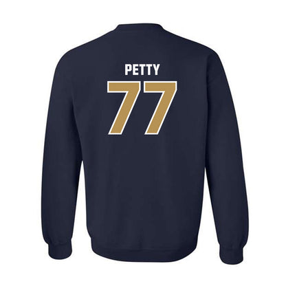 Georgia Tech - NCAA Football : Josh Petty - Classic Shersey Crewneck Sweatshirt-1