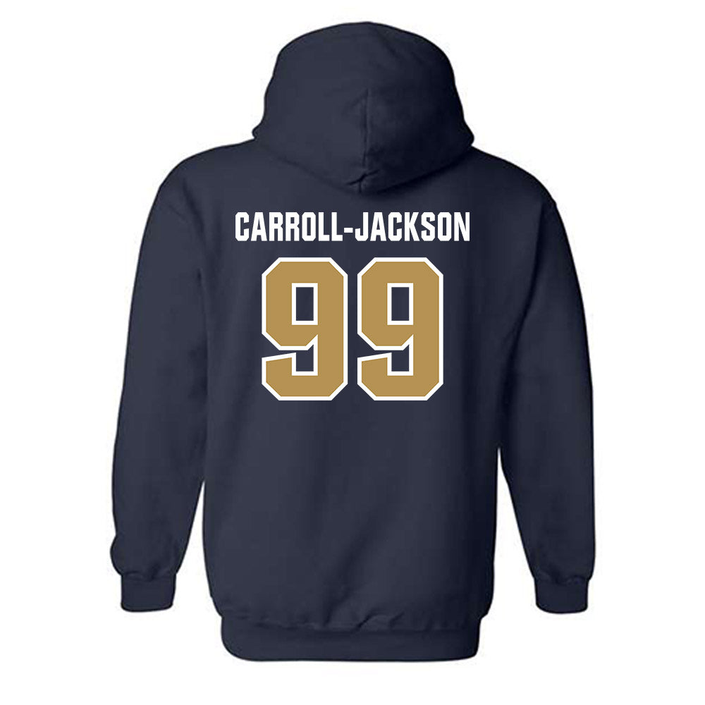 Georgia Tech - NCAA Football : Vincent Carroll-Jackson - Classic Shersey Hooded Sweatshirt-1