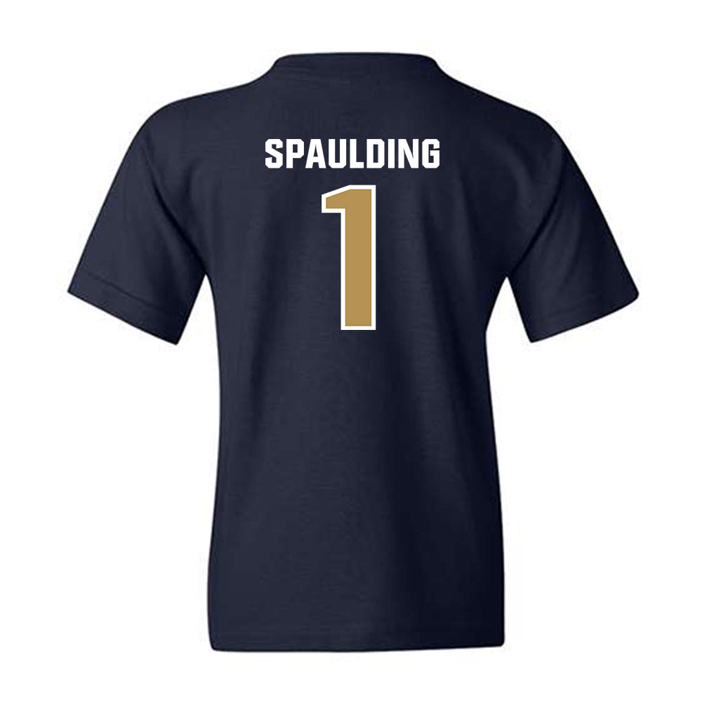 Georgia Tech - NCAA Football : Cayman Spaulding - Classic Shersey Youth T-Shirt-1