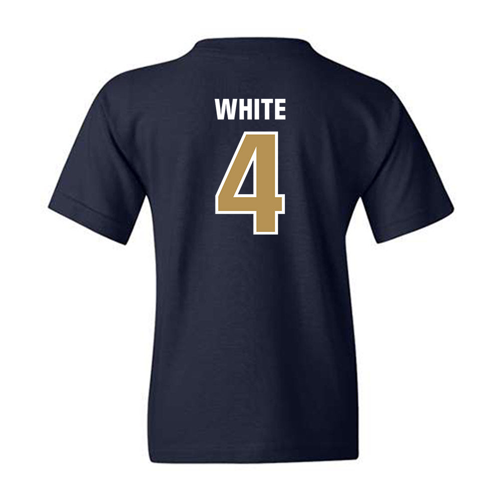 Georgia Tech - NCAA Football : Daiquan White - Classic Shersey Youth T-Shirt-1