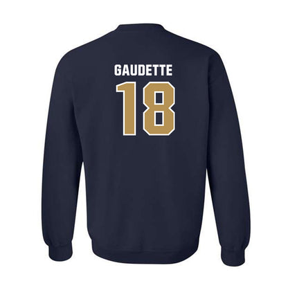 Georgia Tech - NCAA Baseball : Caden Gaudette - Classic Shersey Crewneck Sweatshirt-1