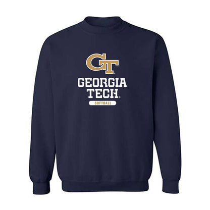 Georgia Tech - NCAA Softball : Makayla Coffield - Classic Shersey Crewneck Sweatshirt-0