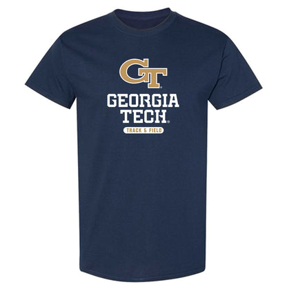 Georgia Tech - NCAA Women's Track & Field : Kendall Johnson - Classic Shersey T-Shirt-0