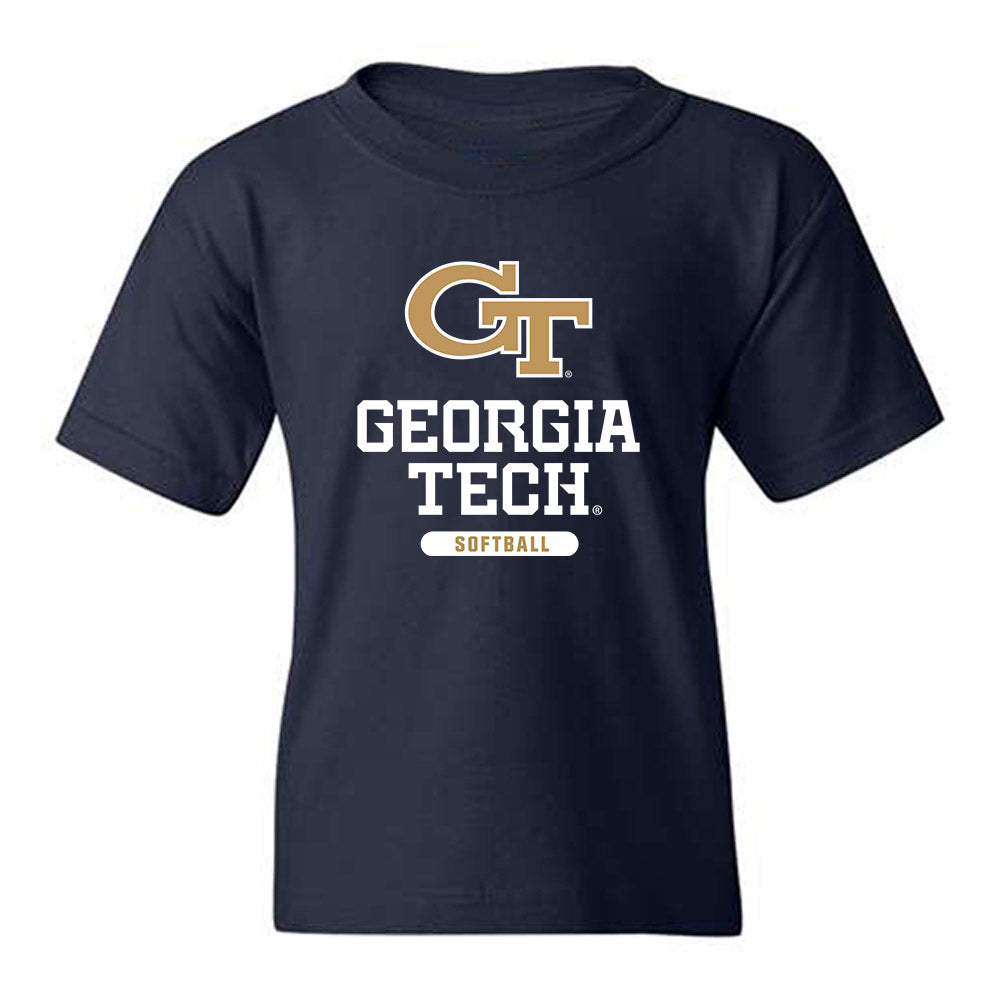 Georgia Tech - NCAA Softball : Abby McKinnis - Classic Shersey Youth T-Shirt-0