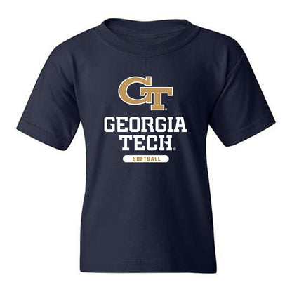 Georgia Tech - NCAA Softball : Abby McKinnis - Classic Shersey Youth T-Shirt-0