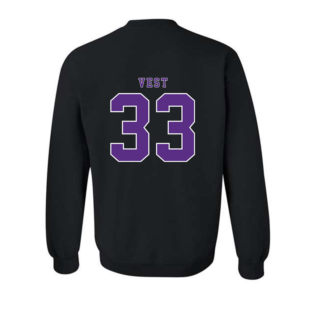 TCU - NCAA Women's Soccer : Grace Vest - Classic Shersey Crewneck Sweatshirt-3