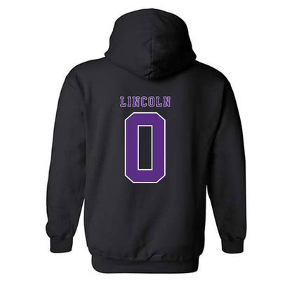 TCU - NCAA Men's Basketball : Trent Lincoln - Classic Shersey Hooded Sweatshirt-3