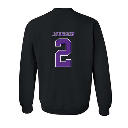 TCU - NCAA Football : Jamel Johnson - Classic Shersey Crewneck Sweatshirt-3