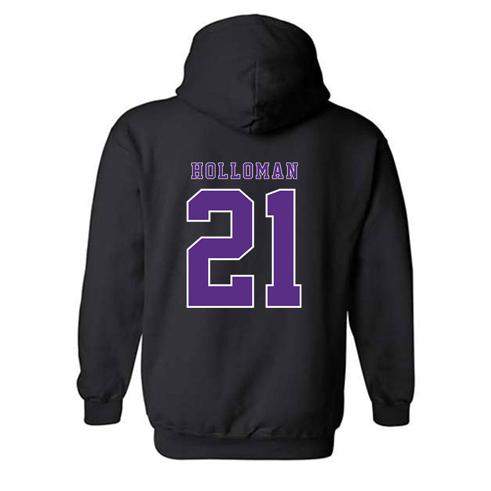 TCU - NCAA Women's Volleyball : Morgan Holloman - Classic Shersey Hooded Sweatshirt-3