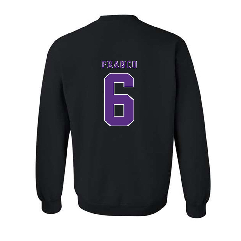 TCU - NCAA Baseball : Noah Franco - Classic Shersey Crewneck Sweatshirt-3