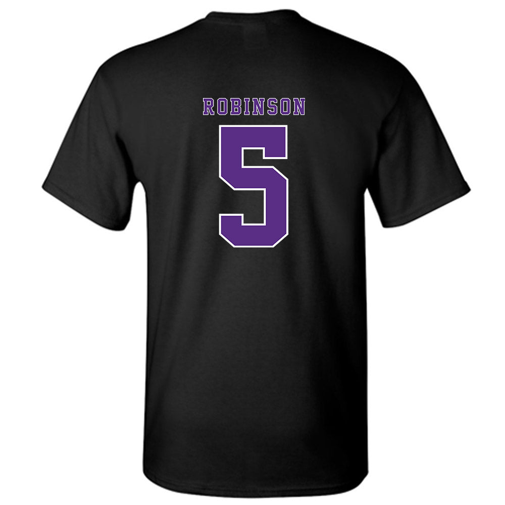 TCU - NCAA Men's Basketball : Micah Robinson - Classic Shersey T-Shirt-3