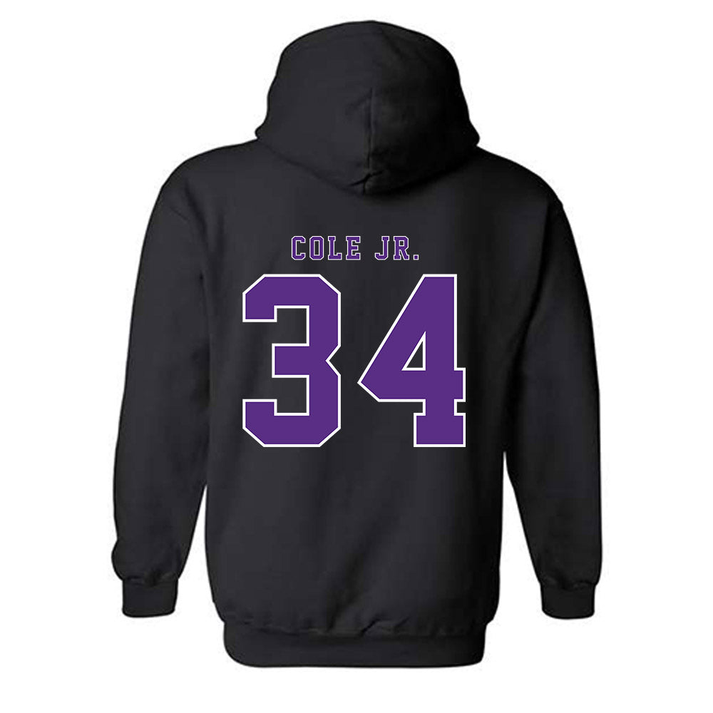 TCU - NCAA Football : Perry Cole Jr. - Classic Shersey Hooded Sweatshirt-3