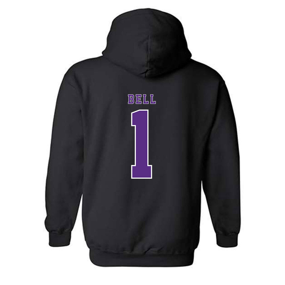 TCU - NCAA Baseball : James Bell - Classic Shersey Hooded Sweatshirt-3