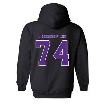 TCU - NCAA Football : Vincent Johnson Jr - Classic Shersey Hooded Sweatshirt-3