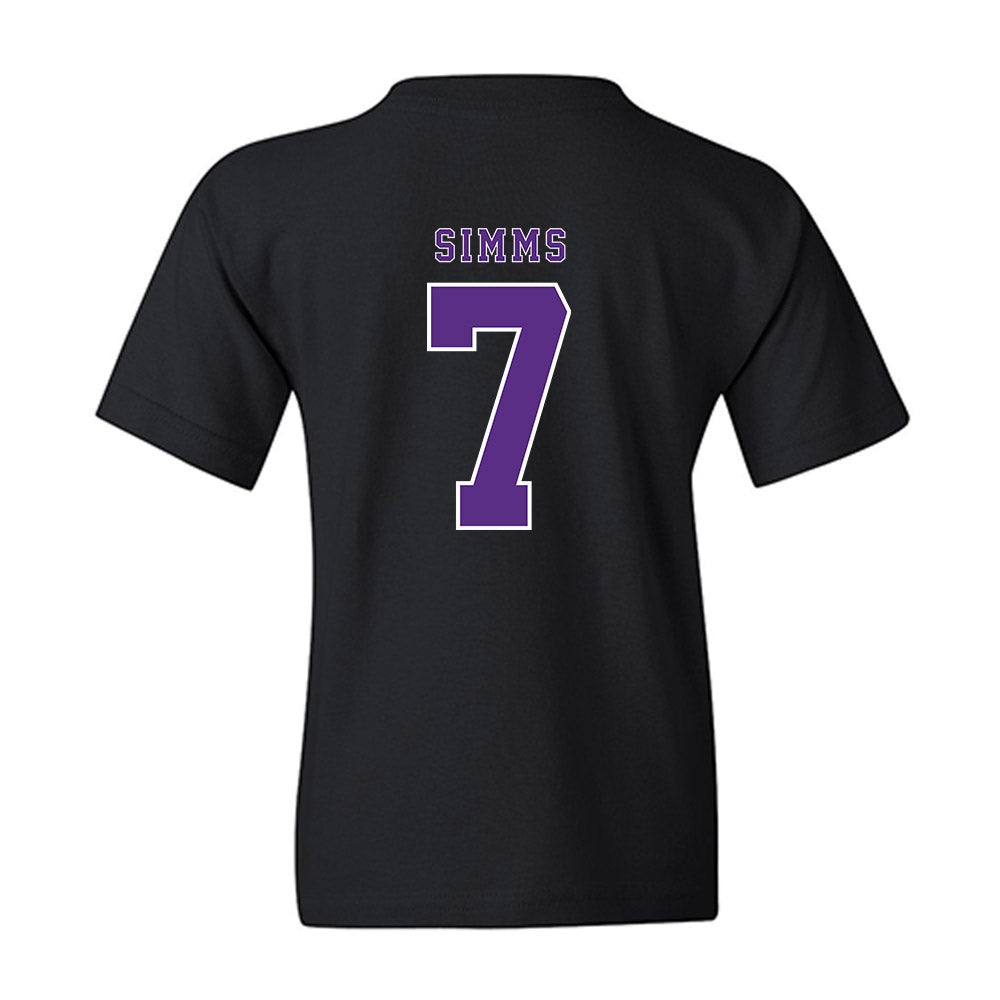 TCU - NCAA Football : Julius Simms - Classic Shersey Youth T-Shirt-3
