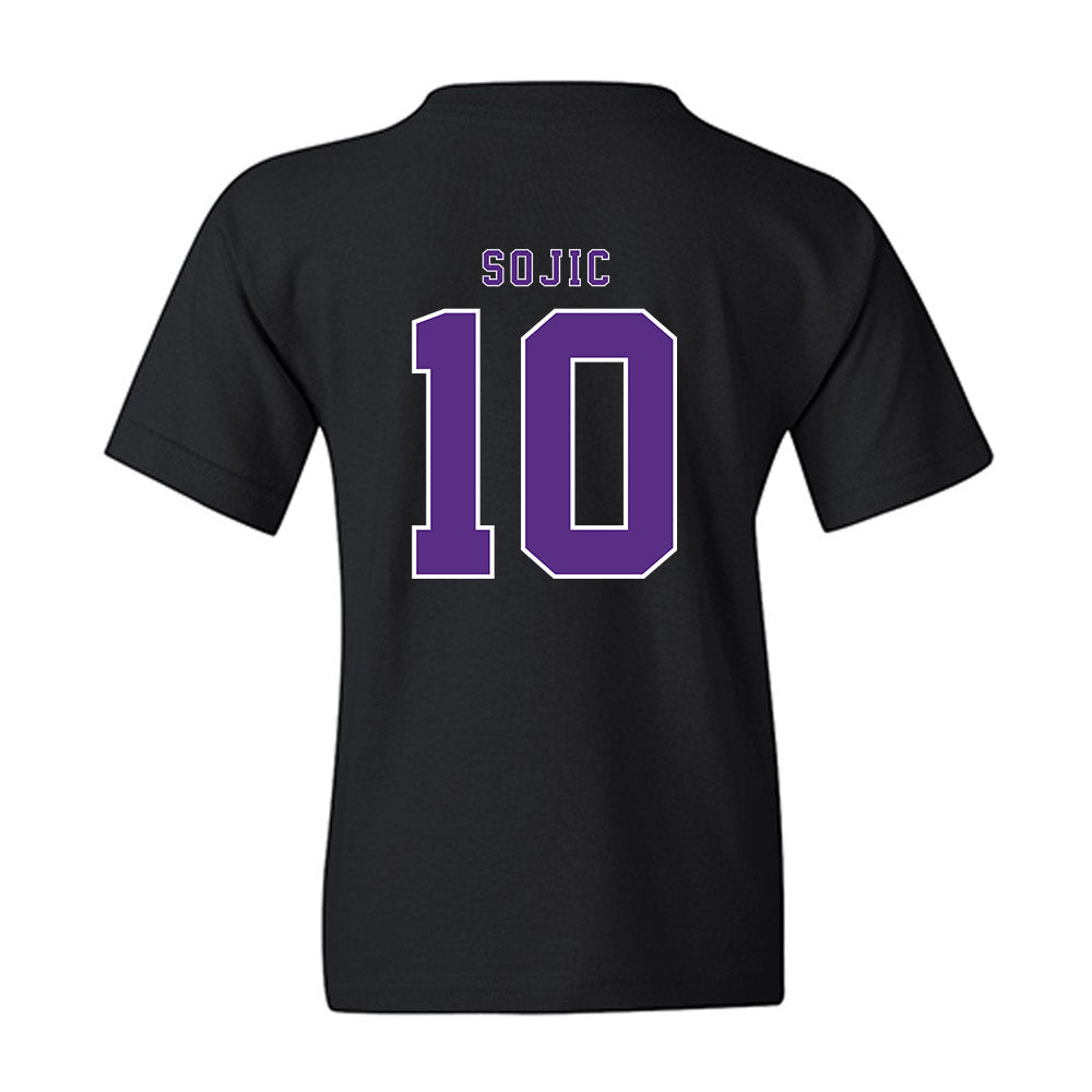 TCU - NCAA Men's Basketball : Milos Sojic - Classic Shersey Youth T-Shirt-3