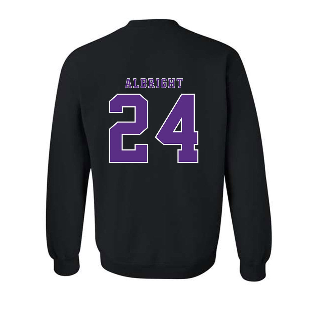 TCU - NCAA Football : Joseph Albright - Classic Shersey Crewneck Sweatshirt-3