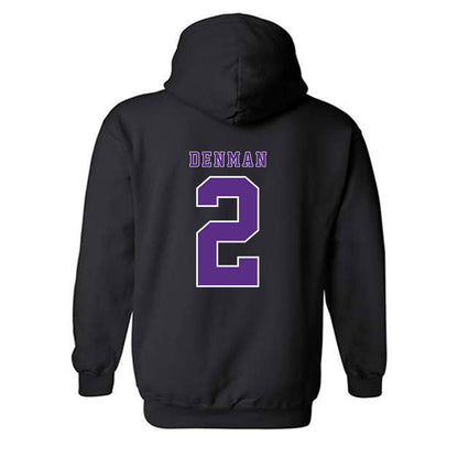 TCU - NCAA Football : Jon Denman - Classic Shersey Hooded Sweatshirt-3