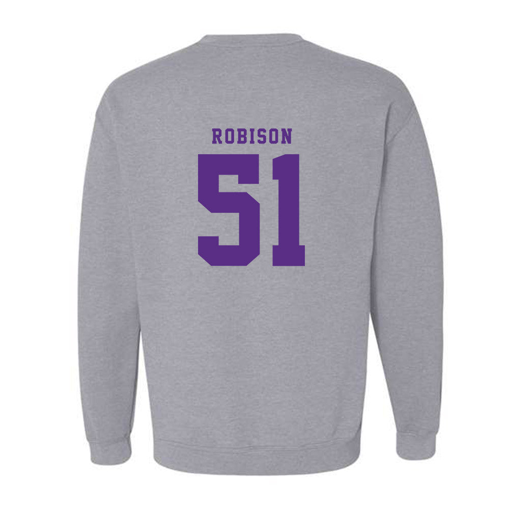 TCU - NCAA Football : Devan Robison - Classic Shersey Crewneck Sweatshirt-4