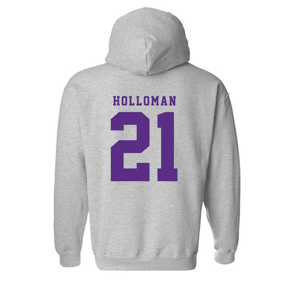 TCU - NCAA Women's Volleyball : Morgan Holloman - Classic Shersey Hooded Sweatshirt-5