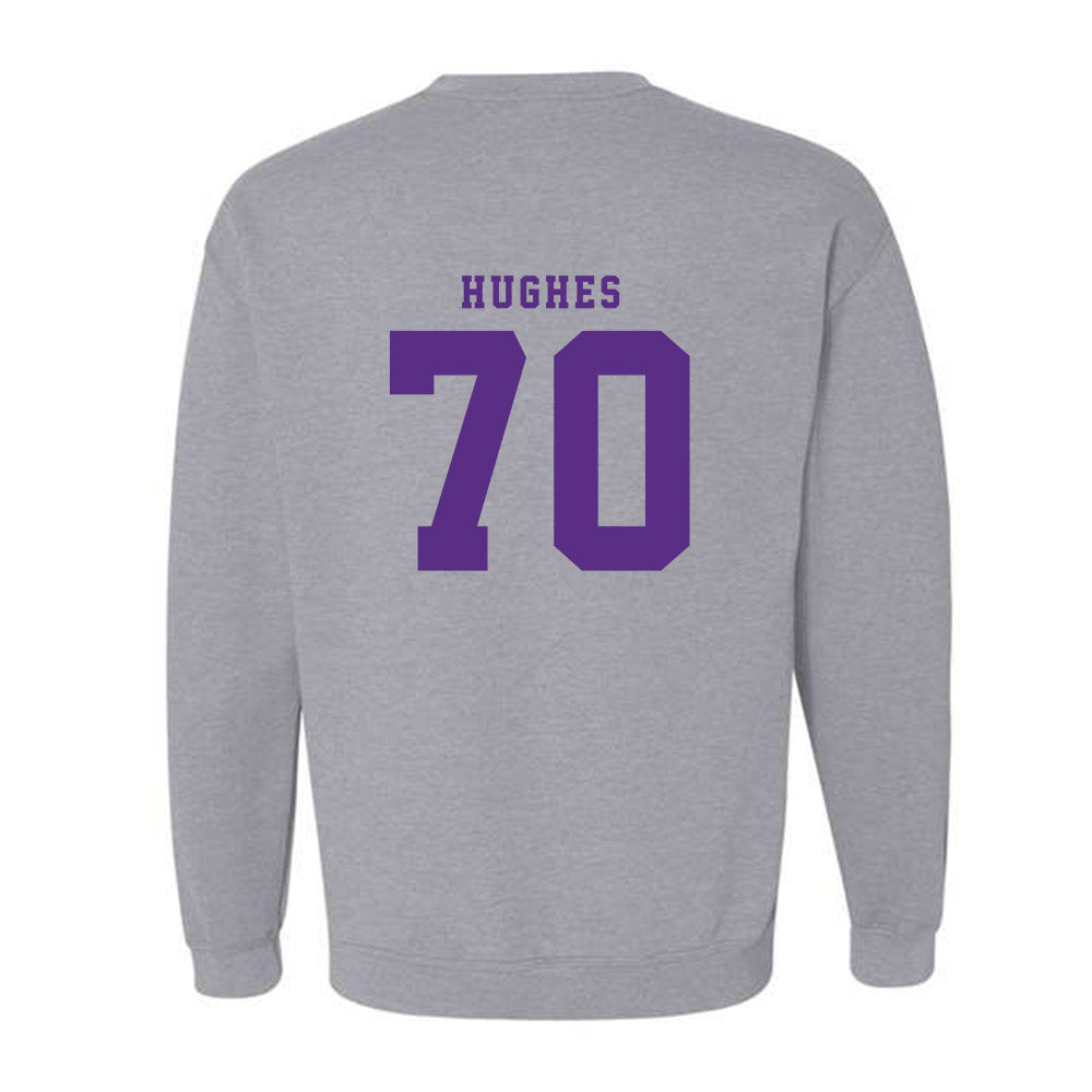 TCU - NCAA Football : Ryan Hughes - Classic Shersey Crewneck Sweatshirt-4