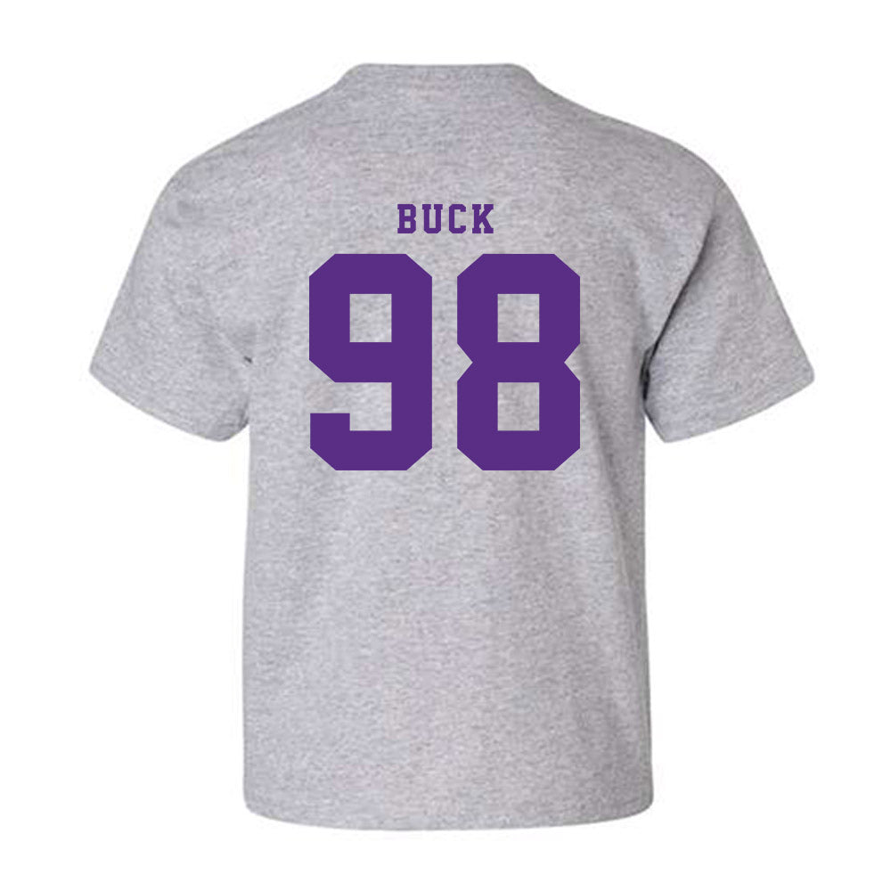TCU - NCAA Football : Carter Buck - Classic Shersey Youth T-Shirt-4