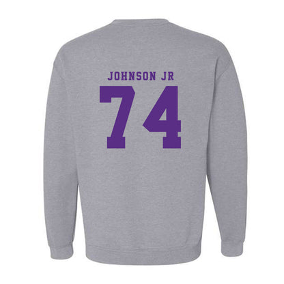 TCU - NCAA Football : Vincent Johnson Jr - Classic Shersey Crewneck Sweatshirt-4