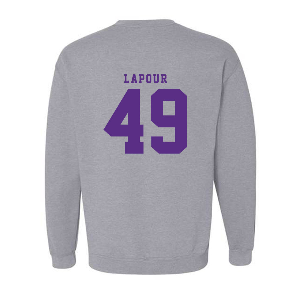 TCU - NCAA Baseball : Tommy LaPour - Classic Shersey Crewneck Sweatshirt-4