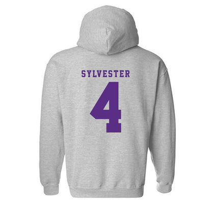 TCU - NCAA Women's Volleyball : Sarah Sylvester - Classic Shersey Hooded Sweatshirt-5