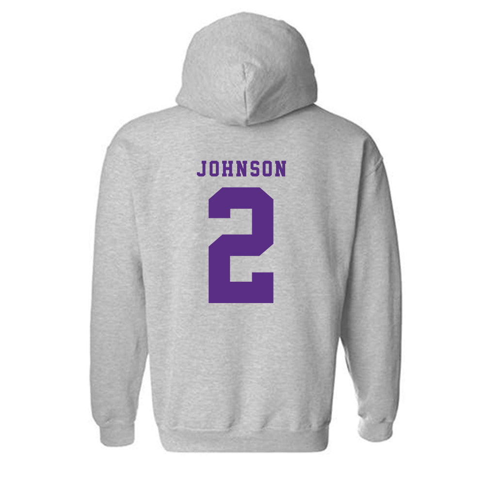 TCU - NCAA Football : Jamel Johnson - Classic Shersey Hooded Sweatshirt-5