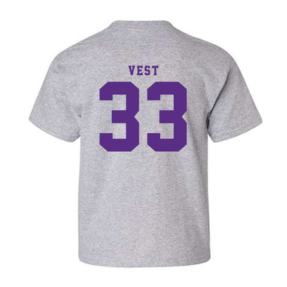 TCU - NCAA Women's Soccer : Grace Vest - Classic Shersey Youth T-Shirt-5
